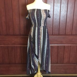 Medium Rue21 high low off the shoulder dress